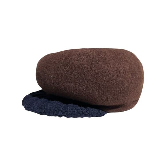 Wool hybrid beret cap - Picture 1 of 4